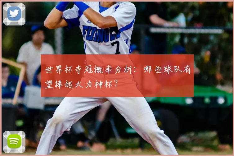 世界杯夺冠概率分析:哪些球队有望捧起大力神杯?